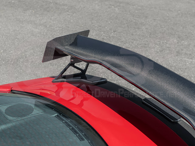 2024-UP FORD MUSTANG S650 COUPE | APR STYLE CARBON FIBER REAR HIGH WING SPOILER